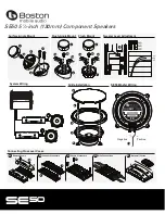 Preview for 2 page of Boston Acoustics SE50 Specifications