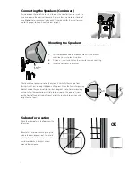 Предварительный просмотр 7 страницы Boston Acoustics SoundWare XS Digital Cinema Owner'S Manual