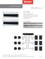 Preview for 2 page of Boston Acoustics SP4 Specifications