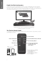 Preview for 8 page of Boston Acoustics TVee One Owner'S Manual