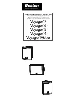 Boston Acoustics Voyager 4 Manual предпросмотр