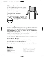 Предварительный просмотр 8 страницы Boston Acoustics VR-M80 Installation Instructions Manual