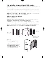 Preview for 6 page of Boston Acoustics VR-MX User Manual