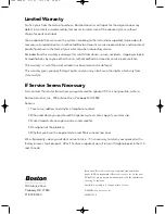 Preview for 8 page of Boston Acoustics VR-MX User Manual