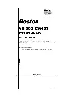 Preview for 18 page of Boston Acoustics VRi553 Manual