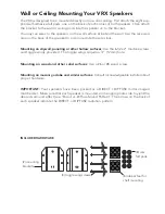 Предварительный просмотр 6 страницы Boston Acoustics VRX User Manual