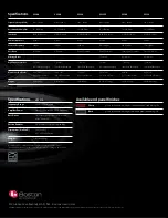 Preview for 4 page of Boston Acoustics VS 224 Specification Sheet