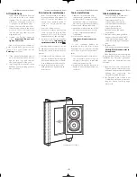 Preview for 8 page of Boston Acoustics VSi S8W2 Owner'S Manual