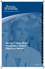 Предварительный просмотр 1 страницы Boston Scientific DB-1110-C Physician'S Manual