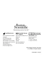 Preview for 32 page of Boston Scientific DB-5552-1 Directions For Use Manual