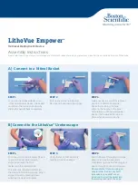 Boston Scientific LithoVue Empower Assembly Instructions предпросмотр