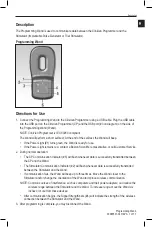 Предварительный просмотр 3 страницы Boston Scientific NM-7190 Directions For Use Manual