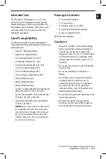 Preview for 3 page of Boston Scientific Precision M8 Series Directions For Use Manual