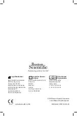 Preview for 84 page of Boston Scientific Precision M8 Series Directions For Use Manual