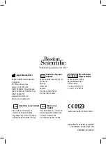 Предварительный просмотр 122 страницы Boston Scientific Precision Spectra OMG Adapter Manual