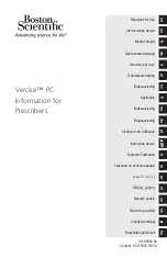 Boston Scientific Vercise PC Directions For Use Manual preview