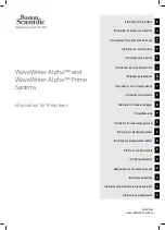 Boston Scientific WaveWriter Alpha Information For Prescribers предпросмотр