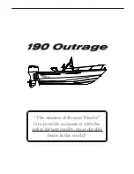 Boston Whaler 190 Outrage Service Manual preview