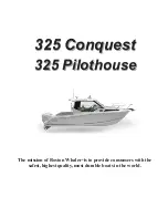 Предварительный просмотр 2 страницы Boston Whaler 325 Conquest Owner'S Manual