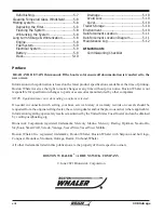 Preview for 9 page of Boston Whaler 330 Outrage 2023 Owner'S Manual