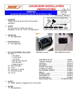 Preview for 1 page of Boston Whaler Stereo Installation Instructions Manual