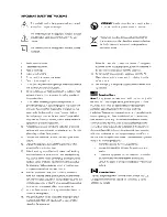 Preview for 2 page of Boston ASW 650 A series Instructions For Use Manual