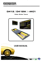 Boston D412 User Manual предпросмотр