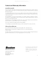 Предварительный просмотр 19 страницы Boston GT-50 Owner'S Manual