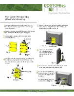 Предварительный просмотр 2 страницы BOSTONtec CPUTC Mounting