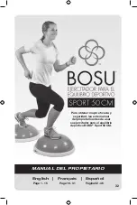 Предварительный просмотр 33 страницы BOSU Sport Balance Trainer Owner'S Manual