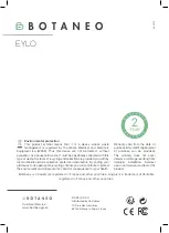 Preview for 112 page of BOTANEO EYLO Manual