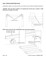 Preview for 20 page of Botanicare SLIDE BENCH Assembly Instructions Manual