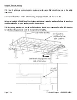 Preview for 28 page of Botanicare SLIDE BENCH Assembly Instructions Manual