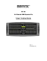 Botex DC-136 User Instructions предпросмотр