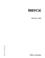 Предварительный просмотр 1 страницы Botex DMX DC-2448 User Manual