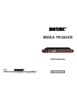 Botex MIDEA TRIGGER User Manual preview