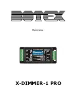 Botex X-DiMMER-1 PRO User Manual preview