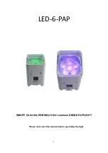 BOTH LIGHTING LED-6-PAP Manual предпросмотр