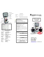 Предварительный просмотр 2 страницы Botron B8572 Operating Instructions