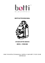 Предварительный просмотр 10 страницы botti CRM2008E Instruction Manual