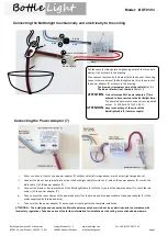 Preview for 2 page of Bottlelight Company BOT01-V3 Manual