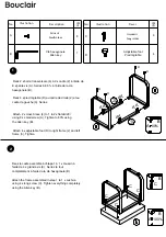 Предварительный просмотр 2 страницы Bouclair 9385940 Assembly Instructions