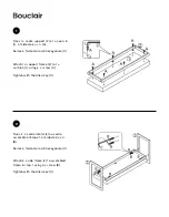 Предварительный просмотр 2 страницы Bouclair 9387752 Assembly Instructions