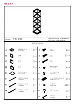 Предварительный просмотр 1 страницы Bouclair 9391016 Assembly Instructions