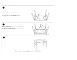 Preview for 2 page of Bouclair 9393596 Assembly Instructions