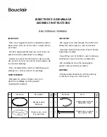 Bouclair 9395444 Assembly Instructions preview