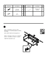 Preview for 2 page of Bouclair 9396653 Assembly Instructions