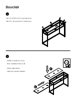 Preview for 3 page of Bouclair 9396653 Assembly Instructions