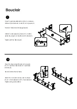 Preview for 3 page of Bouclair 9396855 Assembly Instructions Manual