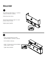 Preview for 4 page of Bouclair 9396855 Assembly Instructions Manual